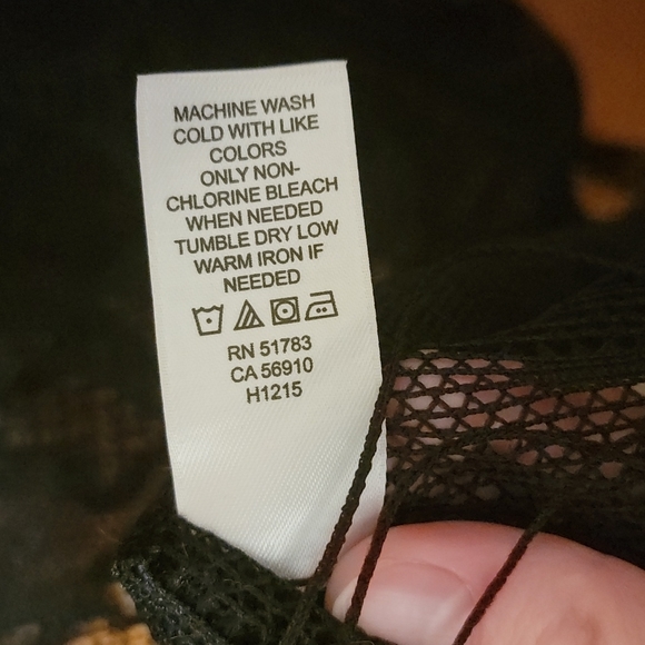 Fringe, Lace Crop Top NWOT - Picture 9 of 9